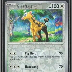 Girafarig reverse holo